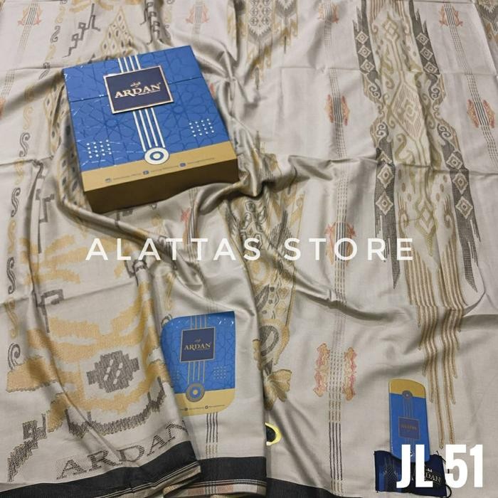 Sarung Ardan GSE/SJL Gold Ardan Songket Jaguar Luxury Full New Terbaru