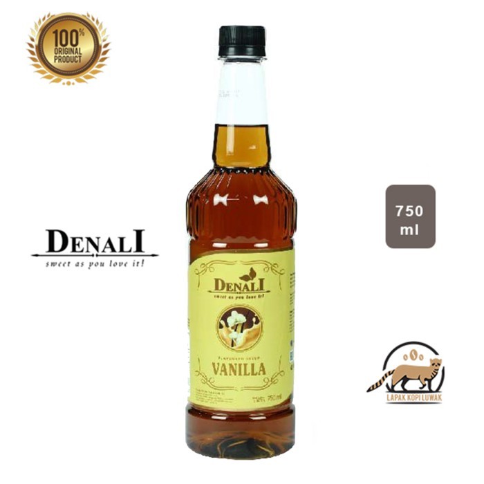 

VANILLA SIRUP MERK DENALI