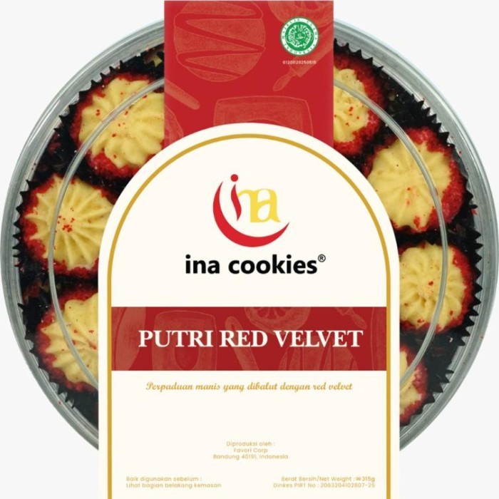 

Ina Cookies Putri Red Velvet Reguler