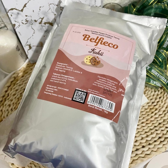 

BELFIECO COOKIES 1kg PERENYAH PELEMBUT KUE