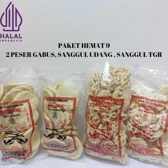 

Promo PAKET HEMAT 9 [ 2 KEMPLANG PESER GABUS, SANGGUL UDANG, SANGGUL TENGGIRI] Ready