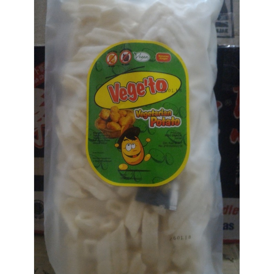 

Ina - Stik Kentang/ Potato Stick Vegeto (Vege'To) Vegan & Vegetarian