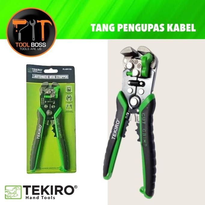 TEKIRO TANG PENGUPAS KABEL AUTOMATIS