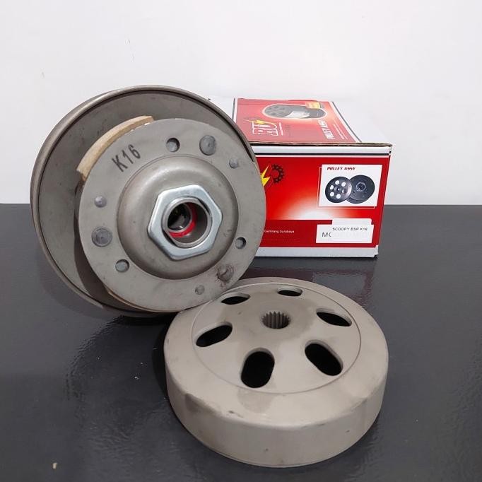 +%+%+%] PULLY PULLEY PULI POLI ASSY SCOOPY FI ESP K16