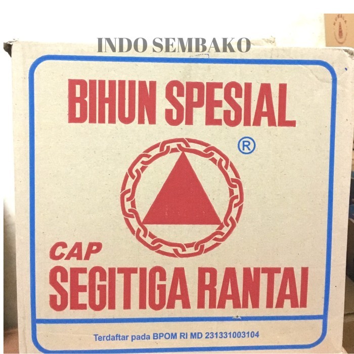 

TERLARIS! Bihun Spesial Cap Segitiga Rantai Dus / Bihun Rantai Dus 5kg / Bihun