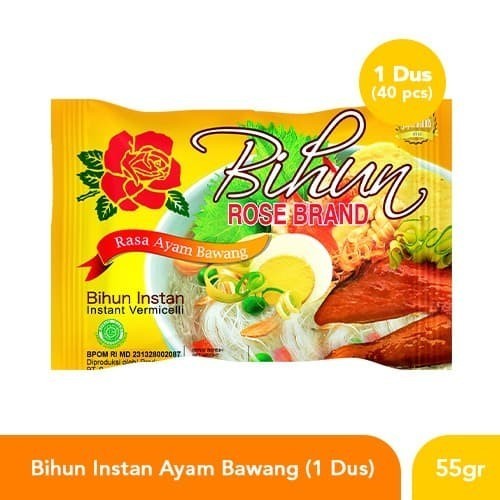 

PROMO! Rose Brand - Bihun Instant Rasa Ayam Bawang (1 Dus)