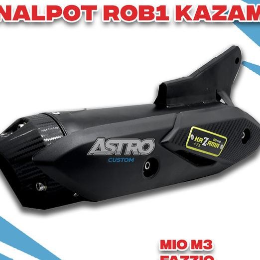 Knalpot ROB1 Kazama Mio M3 Mio S Z 125 Filano Fazzio Gear Freego Terlaris