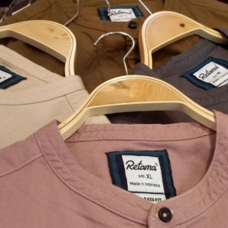 Koko Kemeja Kemko Kurta Polos Retama Sajuak Terlaris