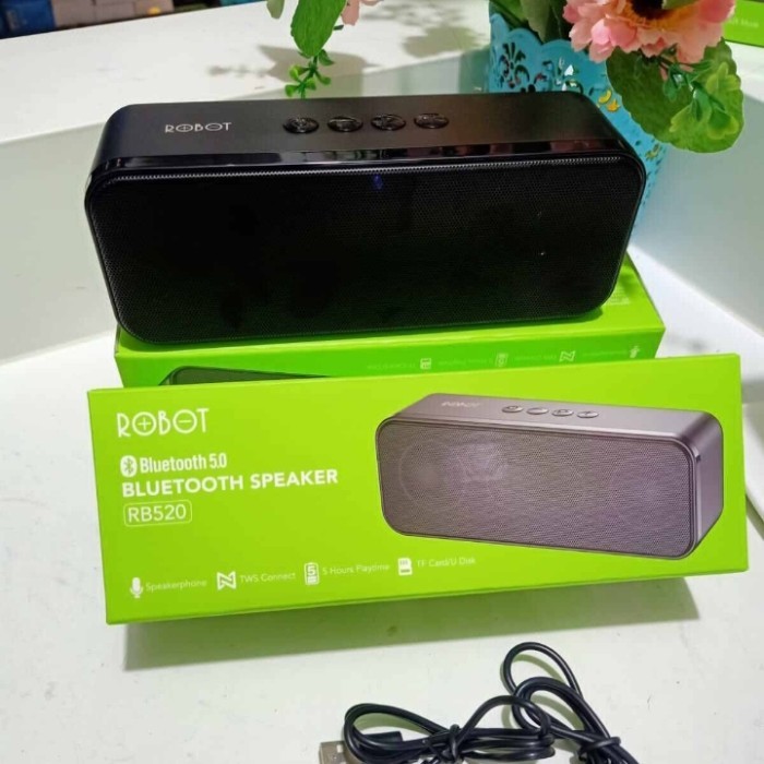 Speaker Bluetooth ROBOT RB520 SUPER BASS BLACK