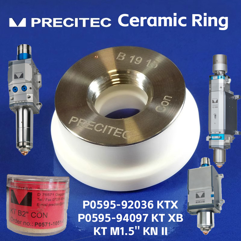 DRT Precitec Laser Cutting Ceramic Ring Nozzle Holder KTX KTB2''CON KTM1.5''KN KTXB Ceramic Body D31