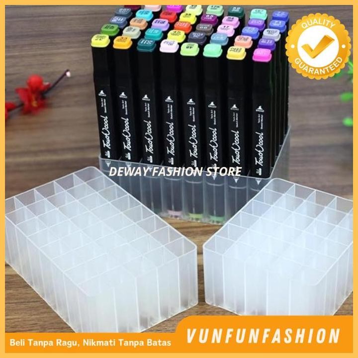 

30/48/80 SLOTS MARKER PEN STORAGE HOLDER PENYIMPANAN KUAS PENA MARKER TERMURAH