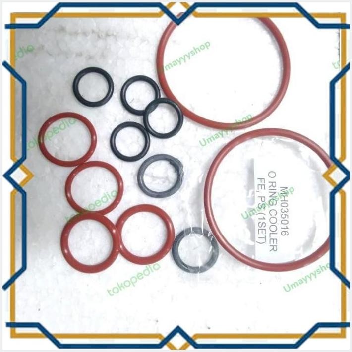 [UYS] SEAL ORING O RING OIL OLI COOLER MITSUBISHI COLT PS100,PS120..(1SET)