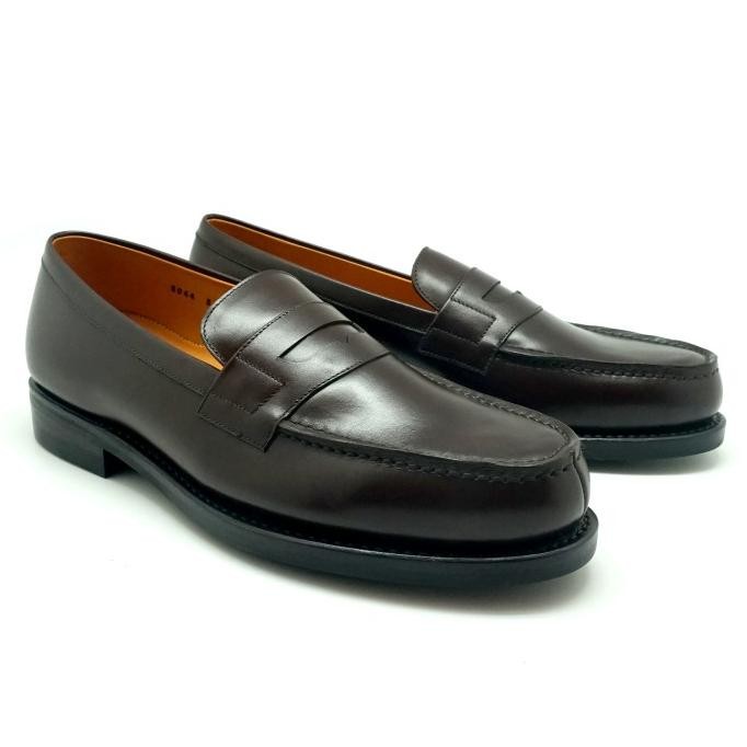 Sale Fortuna Shoes Sepatu Kulit Pria Penny Loafer - Half Vibram 8044