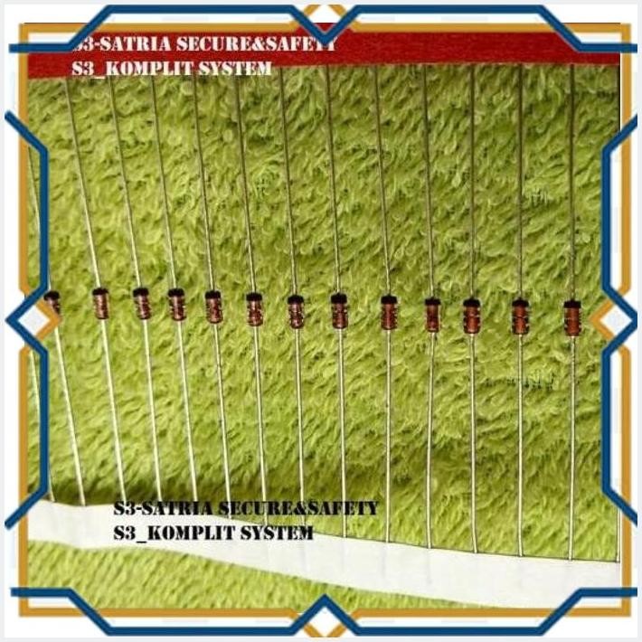 [SSC] ZENER 1/2 W WATT 24V DIODA 24V 0.5W 0,5WATT 0.5 SETENGAH 24 V
