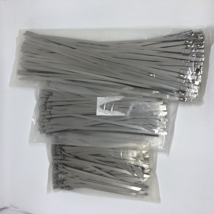 

STAINLESS CABLE TIES - KABEL TIS STAINLESS 4.6 X 200 MM - 20 CM 100PCS