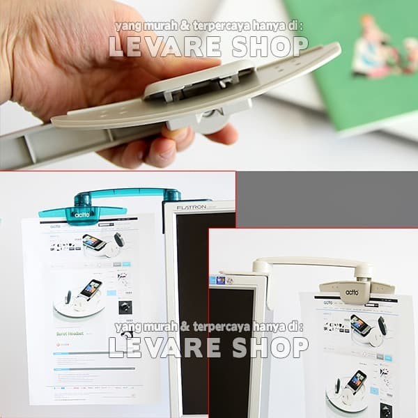 

PAPER HOLDER CLIP KLIP GANTUNG KERTAS FILE DOKUMEN DI MONITOR KOMPUTER