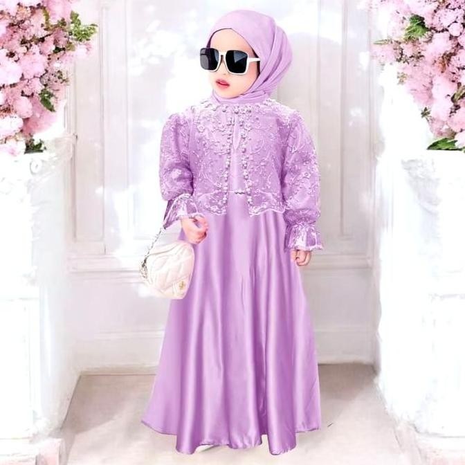 Grosir Gamis Nagita Kids / 1-13 Tahun / Pakaian Muslim Anak Perempuan / Gamis Anak Perempuan / Gaun 