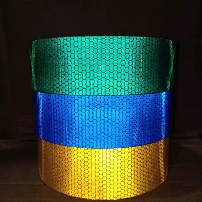 

STICKER SCOTCHLITE REFLECTIVE HONEYCOMB/SARANG TAWON/PRISMATIC 5CM 50M
