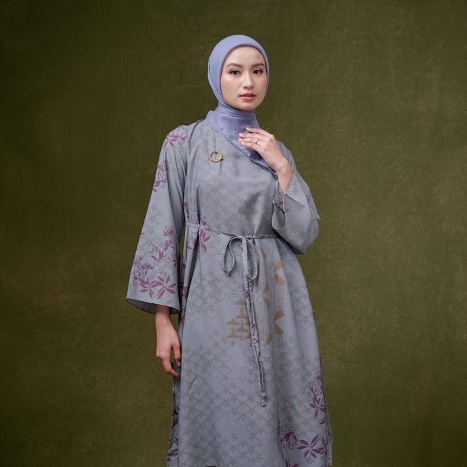 Best Sales Zm Zaskia Mecca - Haiza Midi Dress Gamis - Jelita Indonesia - Edisi Palembang Stok Terbat
