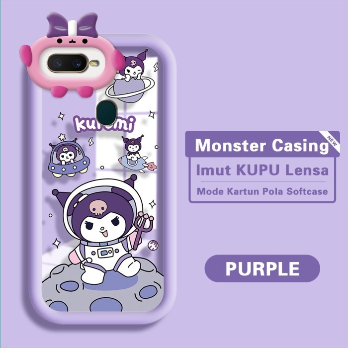 LIMITED EDITION Casing hp OPPO A12 A7 A5S A12S Case Kartun Astronot Kuromi Softcase