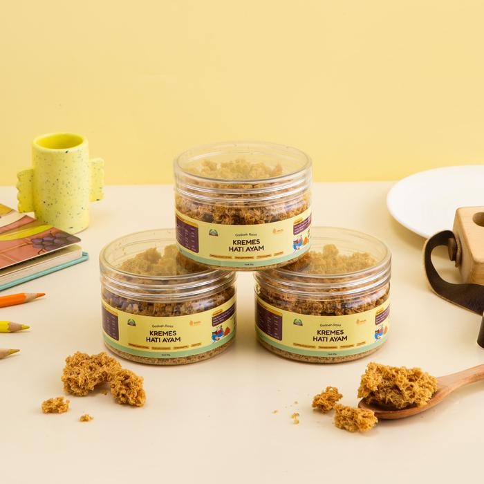 

Promo Kremes Hati Ayam Premium - Paket 3 Toples 50gr Food Ready