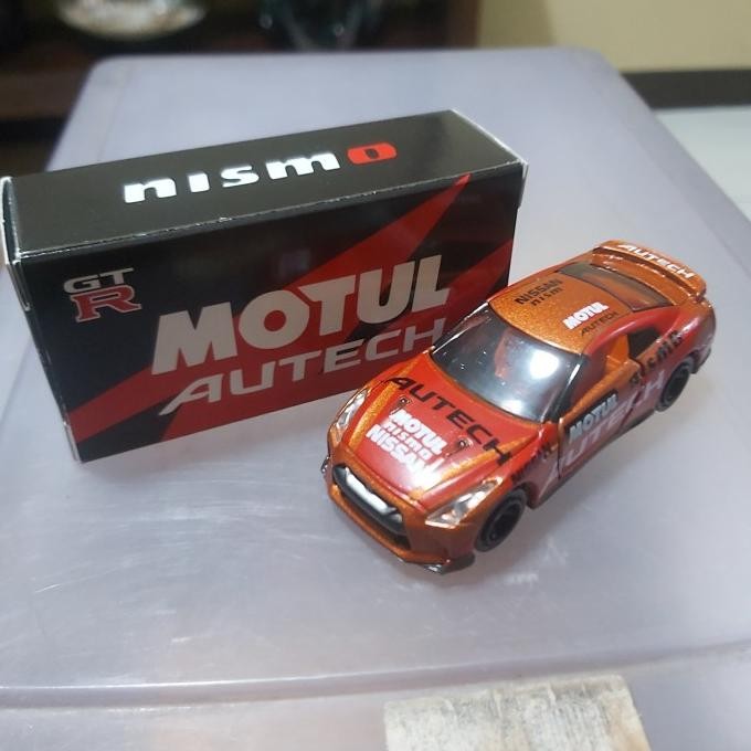 Tomica Nissan GTR Custom Nismo Motul Autotech