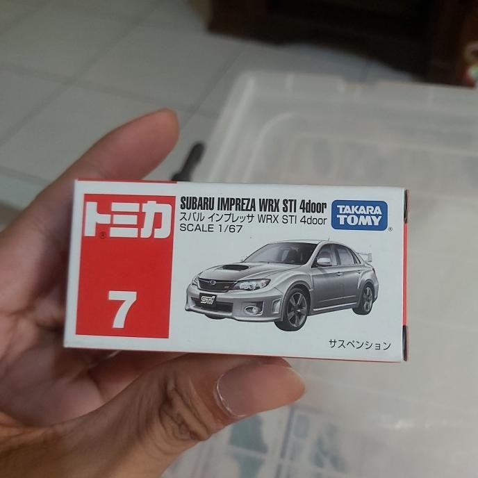 TOMICA SUBARU IMPREZA WRX STI 4DOOR