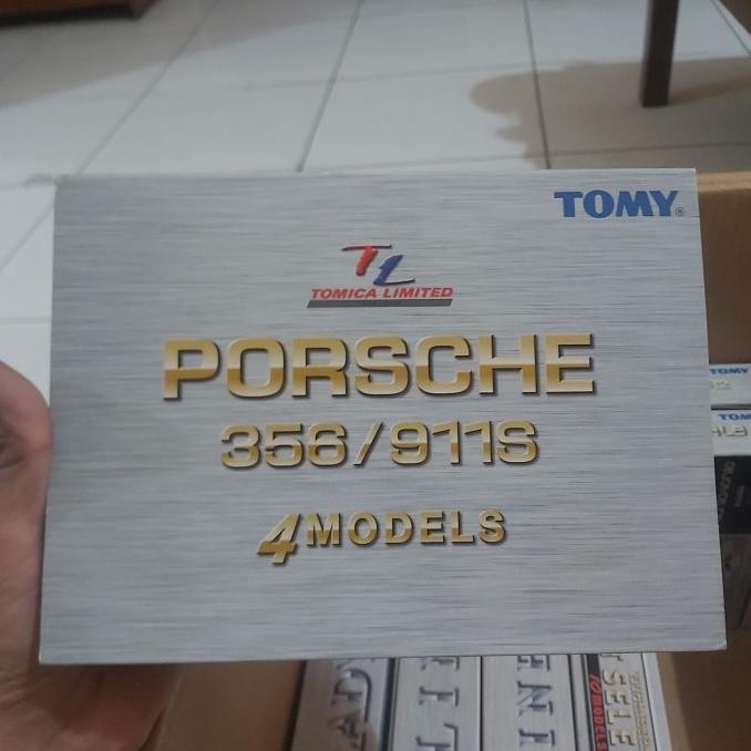 TOMY TOMICA LIMITED PORSCHE 356/911S 4 MODELS