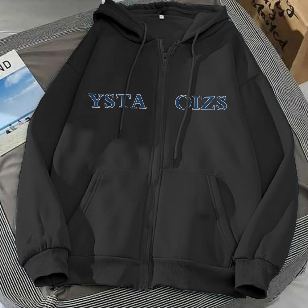 Jaket Zipper Resleting Butterfly Black  M L Xl Xxl Sweater Hoodie Kekinian Hoodie Couple Pasangan Sw
