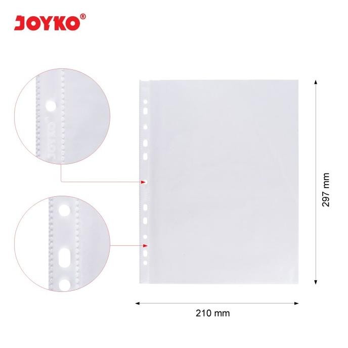 

Sheet Protector Pelindung Kertas Joyko SHP-202-10 A4 1 Pack 10 Pcs