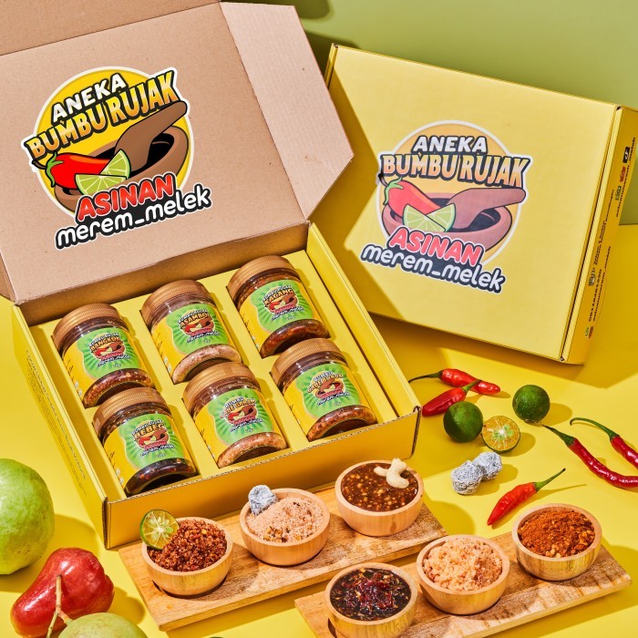 

Sale Aneka Bumbu Rujak ( Lengkap Isi 6 Toples )