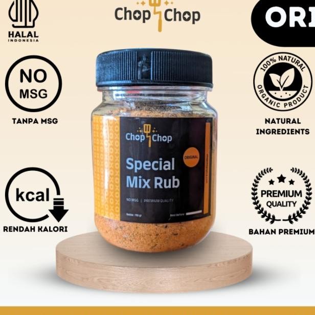 

Chopchop Pecial Rub Bumbu Marinai Rendah Al