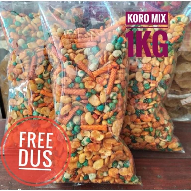 

fbx-4 kacang koro mix fresh - snack lebaran - camilan enak lezat Berkualitas