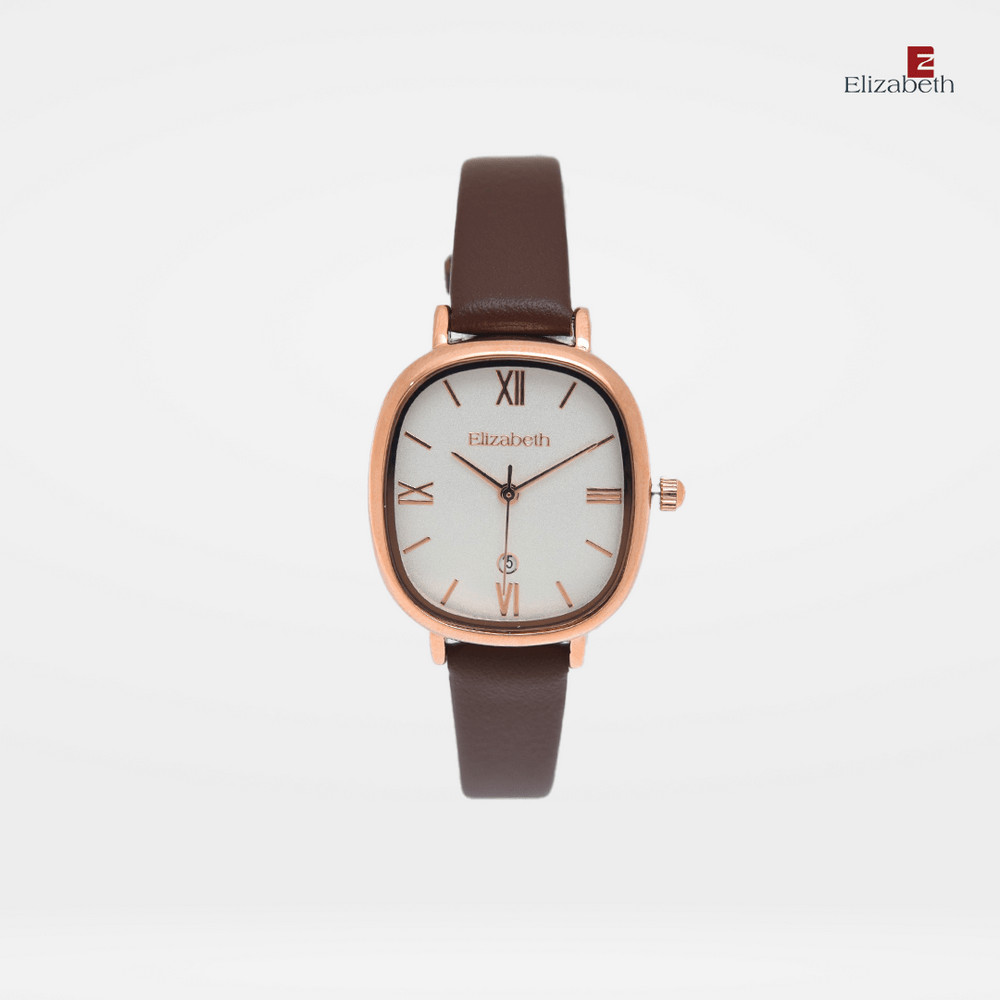 Jam Tangan Wanita - Elizabeth | Leather Strap 2200-0893