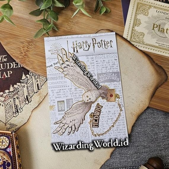

Pembata Buu Boomar Hedwmetal Harry Potter Rantai Gantung Gantungan Gift Ado Hadiah Logam Olei