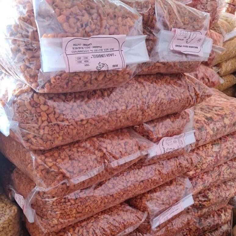 

see-97 1kg Makaroni pipa varian rasa by jayamakmur2 snack Original