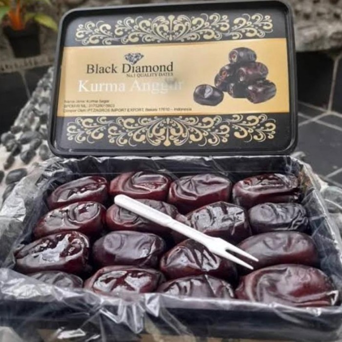

Kurma Bam Black Diamond 550gr, Kurma Anggur, Kurma Legit Lumer didalam
