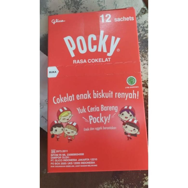 

OKK-1520 Pocky Sachet Stik Biskuit isi 12sachet/pak Viral