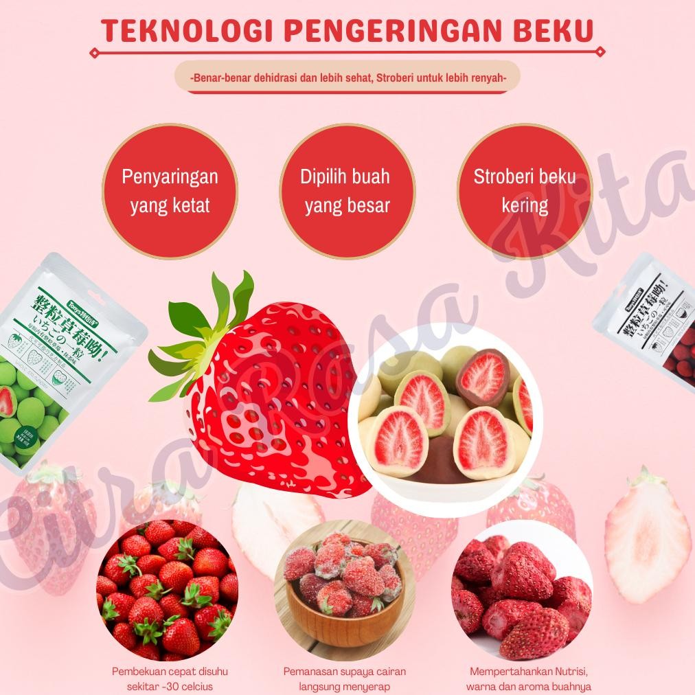 

ter-98 Cemilan Coklat Stroberi/Tonys Strawberry Chocolate Termurah