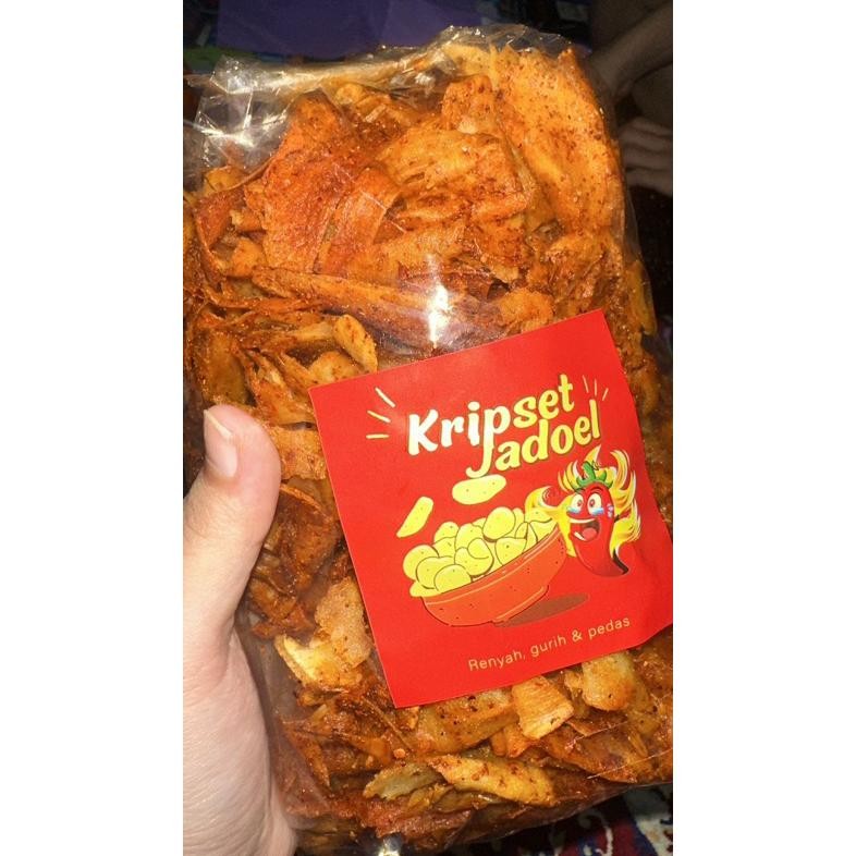 

uk-75 Kripik Jadoel Jajanan Yusam Varian Rasa Hemat