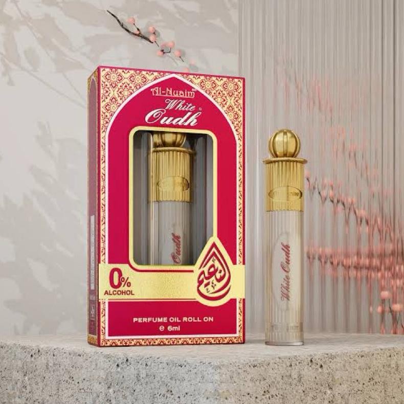 we-53 Parfum original AL Nuaim White Oudh terlaris no 1 Floral Murah