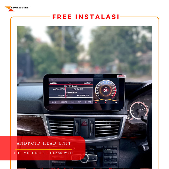 Mercedes E Class W212 Android Head Unit