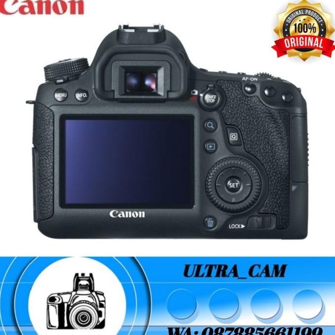 Canon Eos 6D Body Built-In Wifi And Gps - Kamera Slr Canon 6D Body