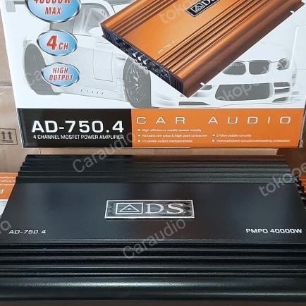 Power ADS AD-750.4 Amplifier ADS AD-750.4 POWER 4 Chanel ADS 750.4 Terlaris