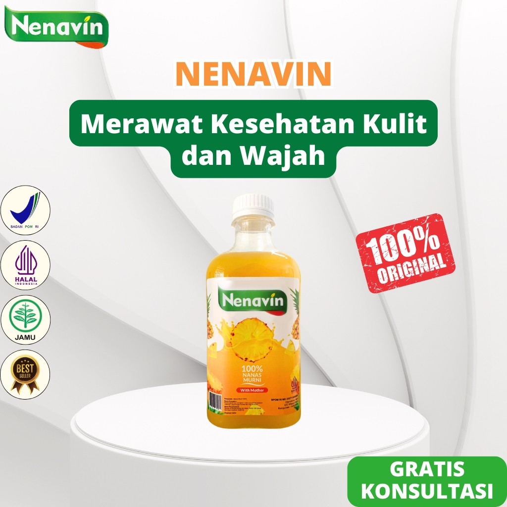 

NENAVIN Cuka Nanas Merawat dan Mencerahkan Kulit dan Wajah 300ml