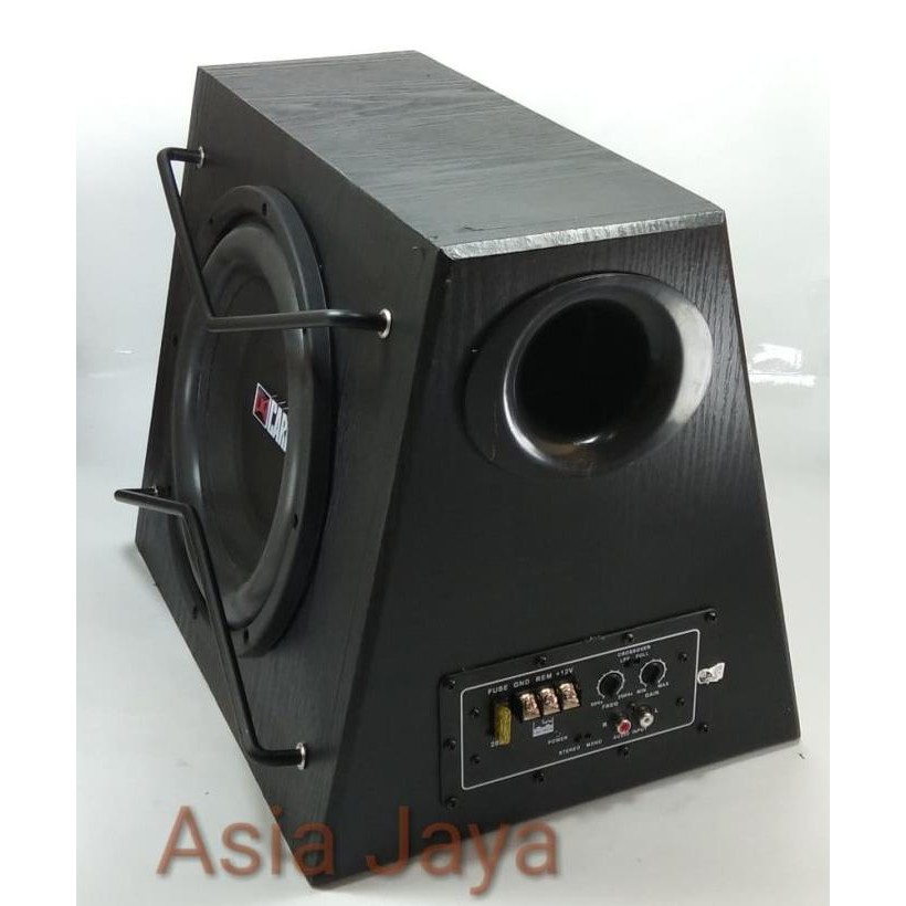Bassbox Subwoofer Aktif Mobil 10 Inch Carman Cm 1011 Sub Woofer Active