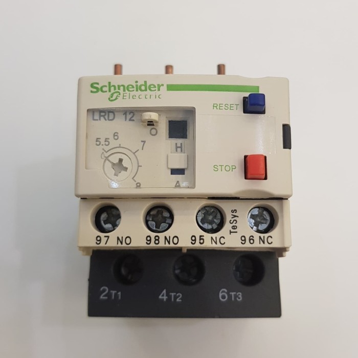 THERMAL OVERLOAD RELAY SCHNEIDER LRD 12 / LRD-12 / LRD12