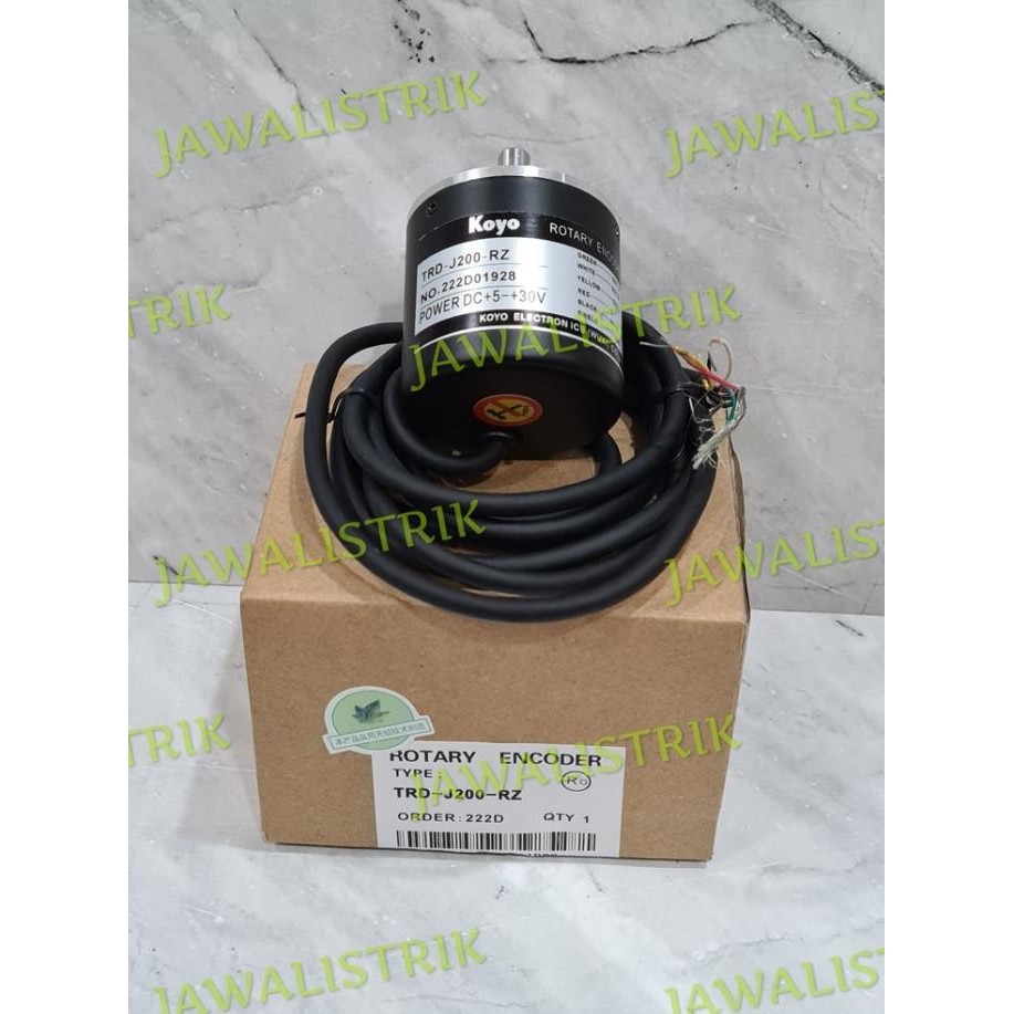 Grosir Encoder Koyo Trd-J200-Rz 200 P/R Rotary Encoder Koyo Trd-J200-Rz Best