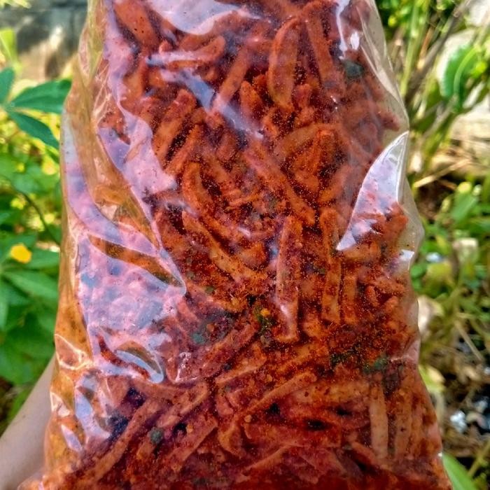

BARANG TERLARIS BASRENG BALADO DAUN JERUK 1 kg Food Snacks Goreng Pedas