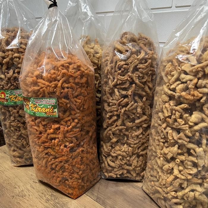 

BARANG TERLARIS KERIPIK USUS AYAM 1 BALL 2KG VARIAN RASA